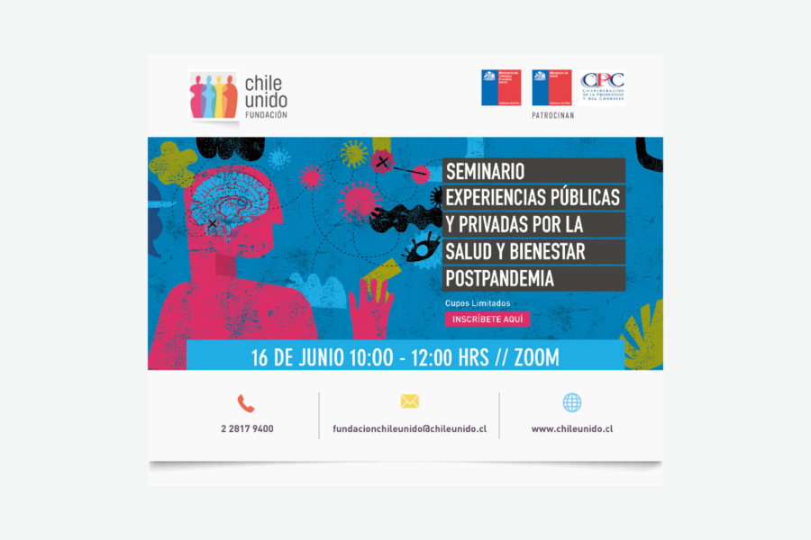 Inscríbete en el Seminario Experiencias públicas y privadas por la Salud y el Bienestar postpandemia