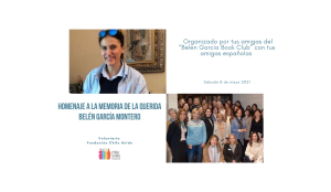 Lee más sobre el artículo Homenaje a Belén García Montero