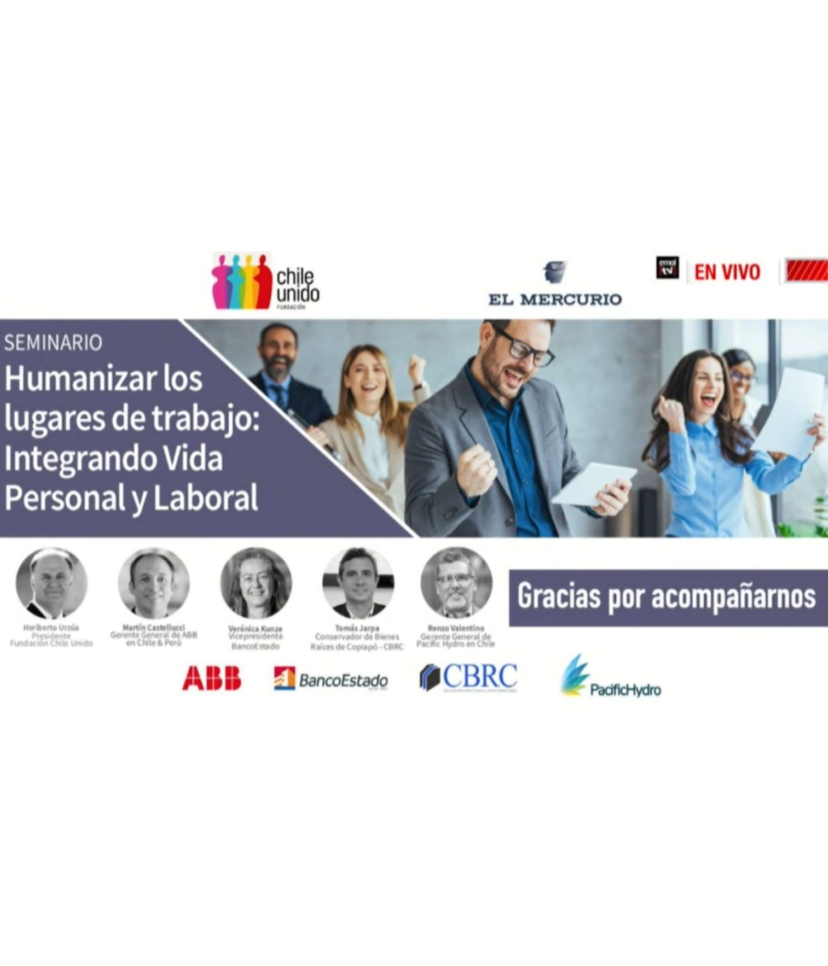 En este momento estás viendo Seminario Humanizar los Lugares de Trabajo: Integrando Vida Personal y Laboral