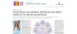 Lee más sobre el artículo Conciliación con sentido: beneficios que dejan huella en la vida de las personas